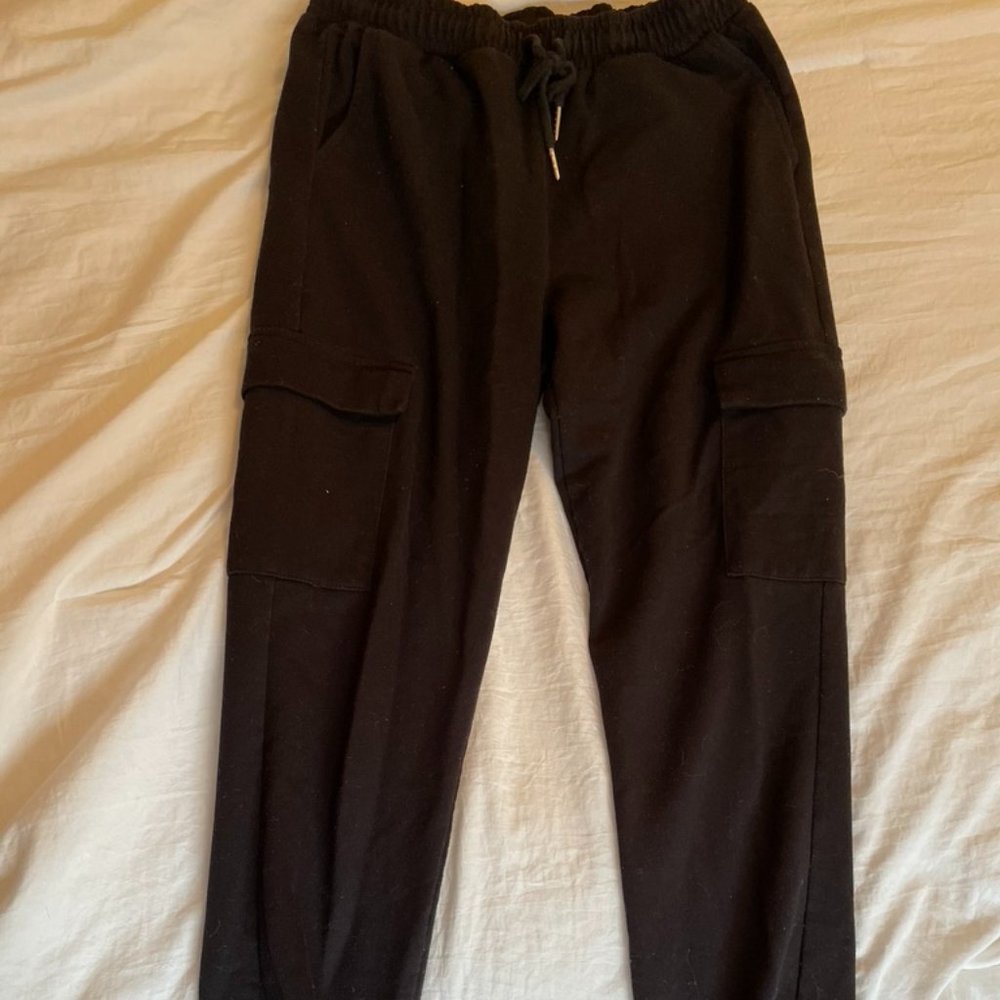 Black Sweat Pant Joggers